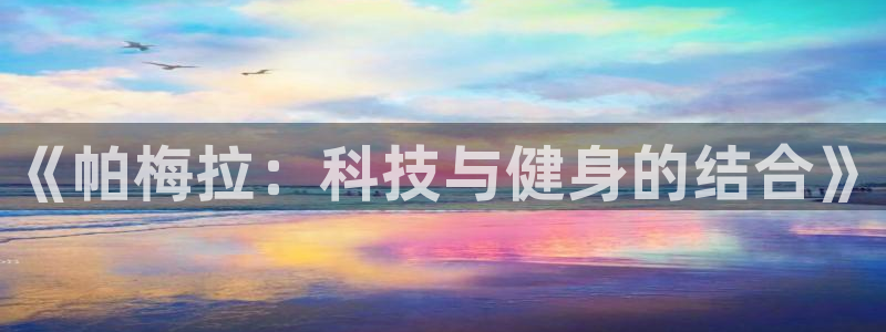 熊猫体育娱乐：《帕梅拉：科技与健身的结合》